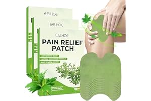 IKELY 30 Stück Kniepflaster Gegen Schmerzen,Pain Relief Patch,Knieschmerzlinderungs Pflaster,Pflaster für Schmerzlinderung Knie, Rücken,Nacken,Schultern,Tiefenwärme zum Entspannen Lockern Muskeln