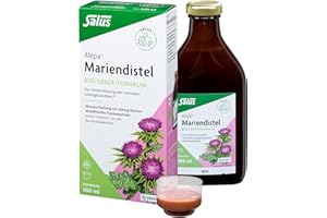 ‎SALUS Salus Alepa Mariendistel Bio-Leber-Tonikum – 1x 500 ml - zur Unterstützung der normalen Lebergesundheit mit Mariendistel – mit Vitamin C - vegan - bio