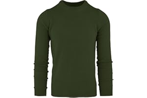 Cashmere Zone - Maglione Uomo Girocollo, 30% Cashmere 70% Lana, Made in Italy, Pullover Manica Lunga, Maglia Invernale