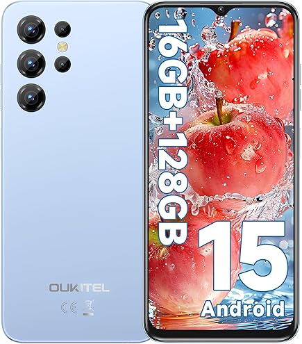 OUKITEL C61 Unlocked Cell Phone 2025- Android 15, 6.88