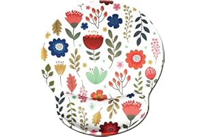 Hosimoln Mauspad, Handgelenkstütze, rutschfest, zur Schmerzlinderung, ergonomisches Mauspad aus Memory-Schaum, für Büro/Gamer - katonghua019