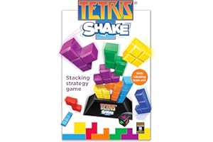 IDEAL , Tetris Shake: Stacking strategy game with vibrating base , Strategy Game , Tetris , For 2 Players , Ages 6+
