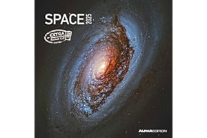 ALPHA EDITION Space 2025 CALENDARIO DA PARETE 30X30 CM