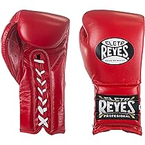 CLETO REYES Traditional Professional Boxing Gloves with Laces for