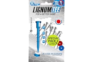 Lignum 72MM Boost Tee de Golf Unisexe-Adulte, Blanco, 72 mm
