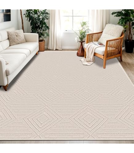IKEA ENGELSBORG Rug, Low Pile, 160x230 cm, Beige : Amazon.co.uk