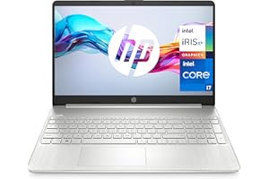 HP 15s-fq5100ns - Ordenador portátil de 15.6" Full HD (Intel Core i7-1255U, 16GB RAM, 512GB SSD, Intel Iris Xe Graphics, Sin Sistema Operativo) Plata - Teclado QWERTY Español