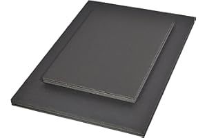 ‎CLAIREFONTAINE Clairefontaine 93648C Packung (mit 10 Schaumkartons, DIN A3 29,7 x 42 cm, 5 mm, ideal für Modellieren und Dekorationsarbeiten, leicht und einfach zu bearbeiten, chlorfrei) 10er Pack schwarz