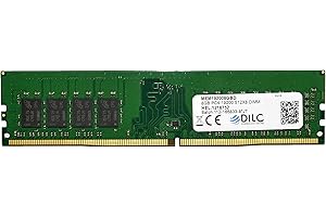 DILC IPERMERCATO ONLINE DILC, RAM DDR4 DIMM 8GB, Memoria RAM per Computer Fisso, 2400Mhz, PC4-19200 (288 Pin), Dual Rank, Compatibile con Computer con Scheda Madre Intel o Amd, Perfomance Elevate, Garantita a Vita, 1024x8