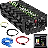 Inverter Onda Sinusoidale Pura 3000W Novopal - DA 24V A 220V Con Display LCD E Telecomando