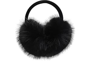 ZLYC Hiver Ajustable Fausse Fourrure Cache Oreilles pour Femmes Hommes