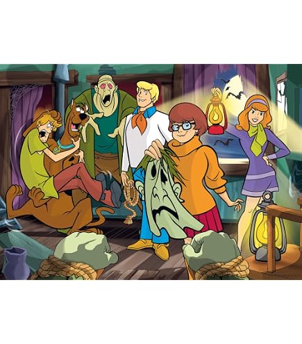 The OP Scooby-Doo Zoinks! 1000 Teile Puzzle – Mit Den Gruseligsten Scooby-Villains