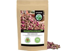 Alpi Nature Rosenknoppar 50g, Hela Torkade Rosknoppar för Bryggning, Rosknoppste och Rosen Te