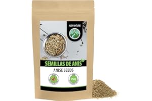 Alpi Nature Anis en Grano Entero 250g, Semillas de Anís Enteras para Té de Anís y la Cocina