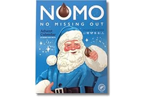 ‎NOMO NOMO Creamy Adventskalender 2024 - Allergenfreie Weihnachten - Laktosefrei, Nussfrei, Eifrei, Glutenfrei - Veganer Schokogenuss - mit zertifizierter Schokolade - 76g