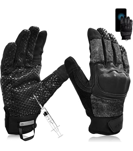 polizei handschuhe schnittfest normani Schnittschutz Security mit Quarzsandfüllung und Kevlar Innenmaterial Gearbag Foil Category:E Bike City_Shimano Nexus SL C7000 5 Color:Matte White/Silver