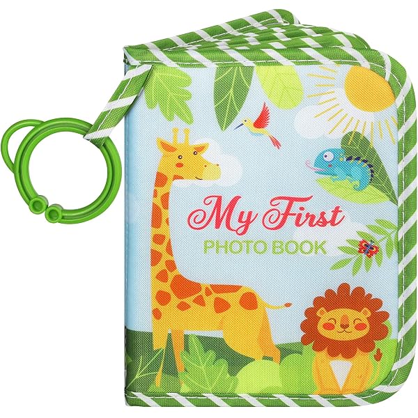 Mareli Fotoalbum Für Babys – Geburtsalbum 23x30 Cm Mit Personalisierbaren Seiten, 56 Blätter, Geschenkverpackung