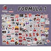 Ms Major Selection Formula 1 Ralli Pilotları Laptop Notebook Telefon Kılıfı Sticker Paketi