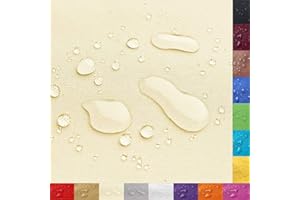 ZHhan Tejido de poliéster Impermeable, Columna de Agua de 12.000 mm, 150 cm de Ancho, cantidad = Metro, Medida por Metro, Impermeable, Resistente al