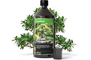 ProviPlant Specialgödsel för bonsai 1 l, professionell kvalitet, högt utbyte för 200 l bevattningsvatten, tillverkad i Tyskland