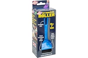 ESSDEE Rouleau encreur/Brayer (doux) 50 mm, poignée bleue