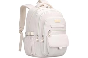 HORHEAR Schulrucksack für Mädchen, ästhetischer Rucksack für Damen, niedliche Büchertasche, adrette College