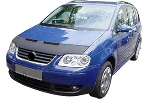 AUTO-BRA AB-00240 Bra Compatible avec VW Volkswagen Touran 2003-2006 Caddy 2004-2010 Bra DE Capot - Protege Capot Tuning Bonnet Bra