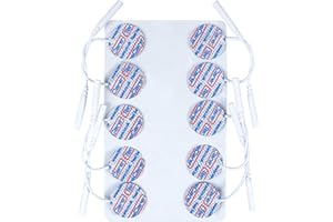 TensCare - E-CM25-FR - Set de 30 Électrodes Circulaire Supérieure Diamètre 25 mm Tens/Ems