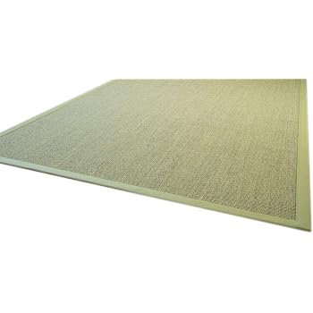 Bodenmeister Sisal Teppich Modern Hochwertige Bordure Flachgewebe