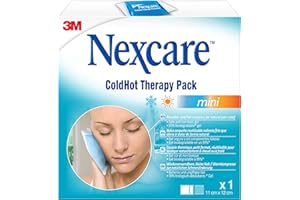 Nexcare Coussin Thermique ColdHot Mini, 1/Paquet - Permet de Réduire les Gonflements, les Inflammations et la Douleur, Coussin Réutilisable avec Gel Non Toxique