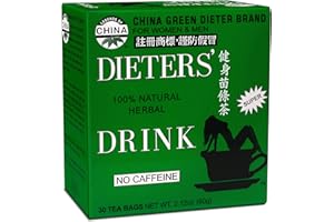 UNCLE LEE'S TEA Oncle Lee Chine Thé vert diète caféine gratuites - 30 sachets de thé