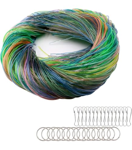 Folia Flechtschnüre Mit Glitzer – 50 Stück In 10 Farben, Perfekt Zum Armbänder Machen