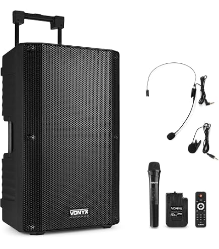 Monitor Da Studio Attivi Vonyx XP50, Coppia 100W, Woofer 5,25", Con Bluetooth E Lettore MP3 - 2