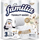 Familia 3 Katlı Tuvalet Kağıdı 32'li 1 Paket (1 x 32 Adet)