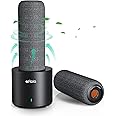 Mini Dehumidifier, Afloia Gun Safe Dehumidifier Rechargeable Cordless Dehumidifiers with Heating Base, Quiet Small Portable Dehumidifier for Small Space Room Bathroom Closet Car RV Boat, TOPZ 2+1