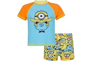 MINIONS Traje de baño de 2 Piezas para niños - Banana 3-10 años