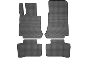 M MOTOS Tapis de sol caoutchouc pour Mercedes GLC X253 2015-2022 Améliorez Votre Confort de Voyage avec Le tapis noir antidérapant Auto ET- tapis voiture Tous Temps pour Voiture, Protection Contre les
