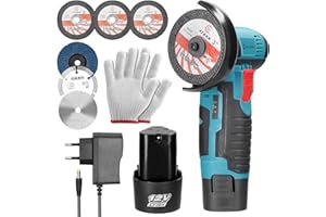 Amoladora angular Geevorks 19500 RPM Herramienta de molienda eléctrica multifuncional cortador portátil para corte pulido baldosas de cerámica madera