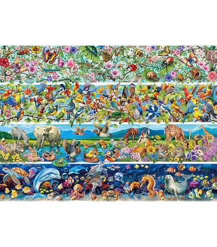 Spring Street 1000 PC Puzzle in a Square Box Spring Street 1000 PC Puzzle in a Square Box