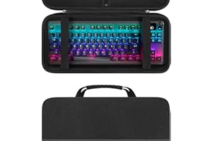 Linkidea Étui de Voyage Rigide Compatible avec Clavier sans Fil/Filaire TKL Tenkeyless - Ordinateur 87 Touches - Étui de Transport de Protection