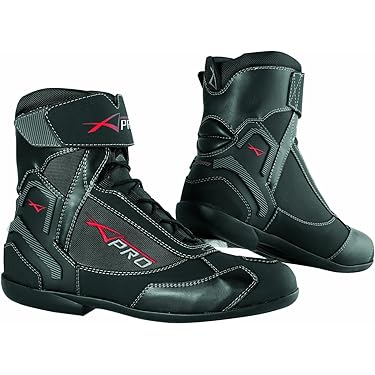 SHIMA STRATO Motorlaarzen heren en dames - motorfiets waterdichte laarzen tourlaarzen schoenen mannen leer zwart (dames, geventileerd, 39