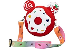 CONTRACONTACT Borsa a tracolla per bambini, motivo: dolcetti di caramelle, borsa a mano per bambini, per bambini, con cordino rigido, mini organizzatore, Candybar, cioccolato, s, Colori autunnali