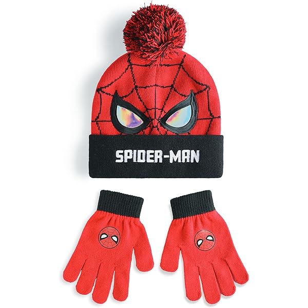 Cerdá Conjunto 3 Piezas Garçon (Gorro, Braga Cuello Y Guantes) Años. Ensemble 3 Pièces Snood Avengers (bonnet, Foulard Et Gants) 2/8 Ans, Multicolore