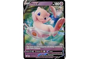 Pokémon – Mew V – 69/189 – Carta individual ultra rara Espada y Escudo Oscuridad Ablaze