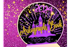 Autograph Book 2024: The Magic of Theme Park Souvenirs. A Purple Signature & Photo Album, Capturing Character and Celebrity Encounters, Kid-Friendly ... and Family Vacation Memories Crafted to Last.