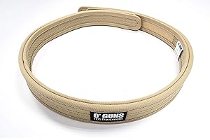 O'GUNS TDS EQUIPMENT O'GUNS - Cintura Tattica IPSC, per Tiro Dinamico Sportivo TDS Competition Belt con sottocintura e fermacintura Inclusi in Robusta Cordura