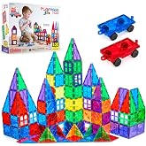 Playmags 100 Par&ccedil;a Manyetik Blok Set | 3+ Yaş Bebek ve &Ccedil;ocuklar i&ccedil;in STEM Montessori Eğitim Seti | Okul &Ouml;ncesi ve İlkokul &Ccedil;oc