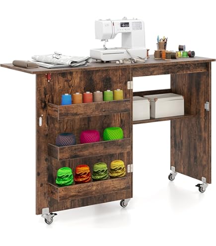 Table D'extension Pliable Pour Machine à Coudre - Compatible Modèles 4411 - Surface De Travail Supplémentaire Réglable