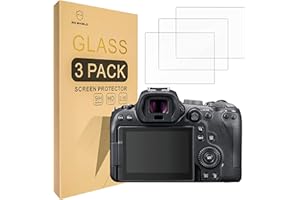 Mr.Shield Ochraniacz Ekranu do Canon EOS R6 R6II Mark II R7 Camera, [3 Sztuki] Film Szkło Hartowane 9H, Odporny na Zarysowania, HD Przejaśniać