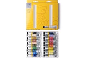 Winsor & Newton acrílico Galeria - Set de iniciación a la pintura acrílica, 20 colores de 12 ml